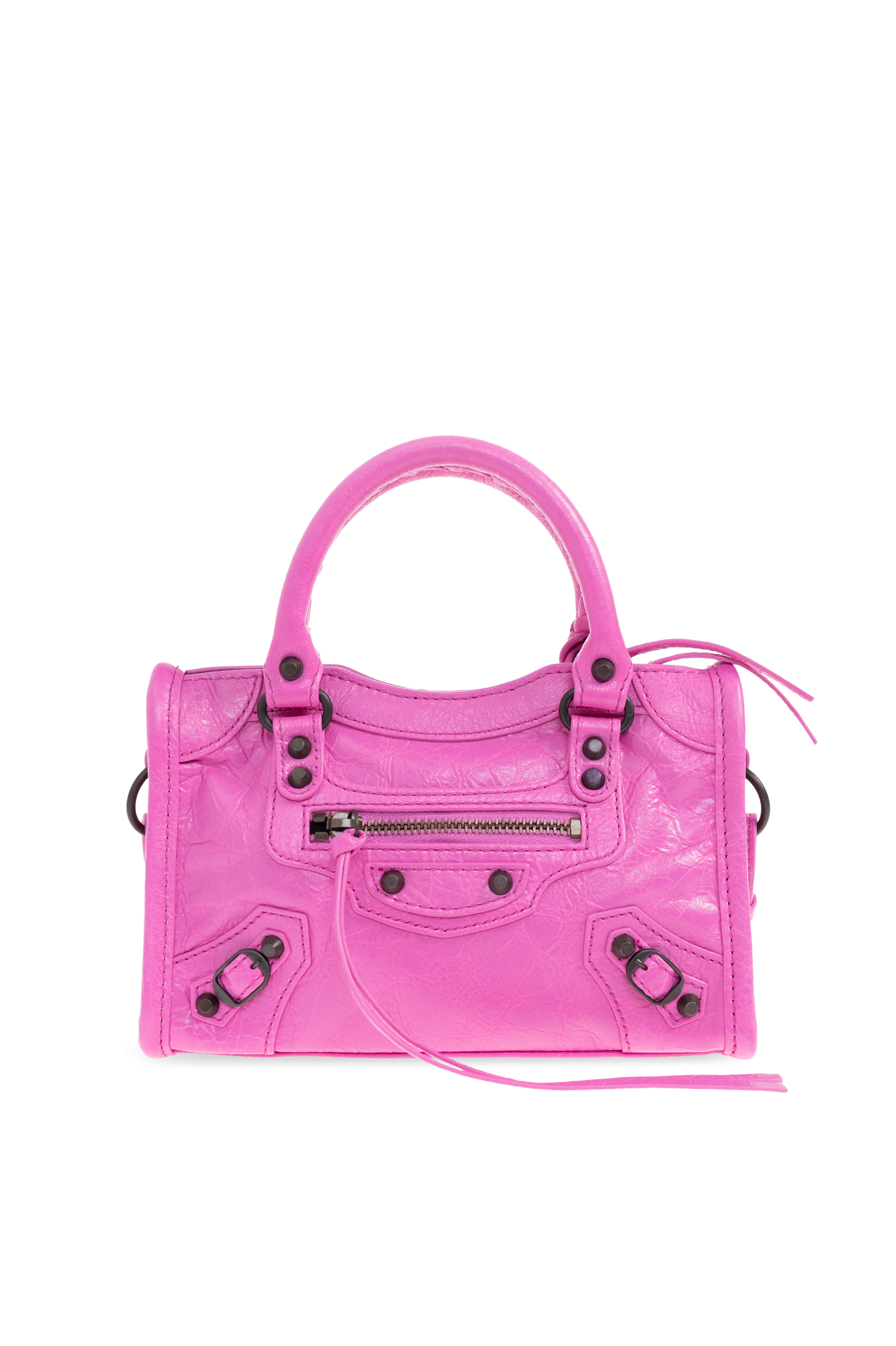 BALENCIAGA LE CITY チャーム ピンク Pink Handbag 